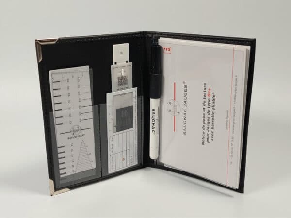 Qaautor Kit 3 Pièces Moniteur De Fissures En Acrylique – Jauge De Surveillance Étanché Pour Murs Et Bâtiments, Mesure Précise -30 à +30 Mm