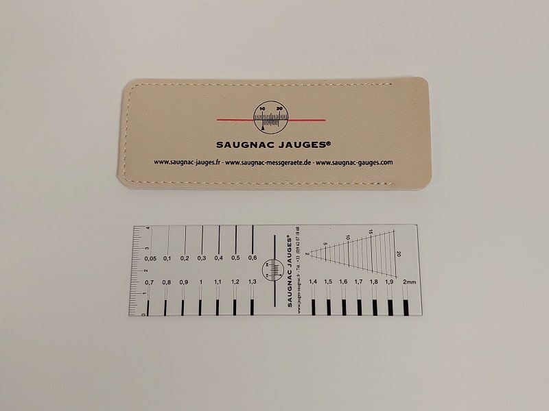 Fissuromètre biaxial - EDJ-40C2 - Mesure de fissures