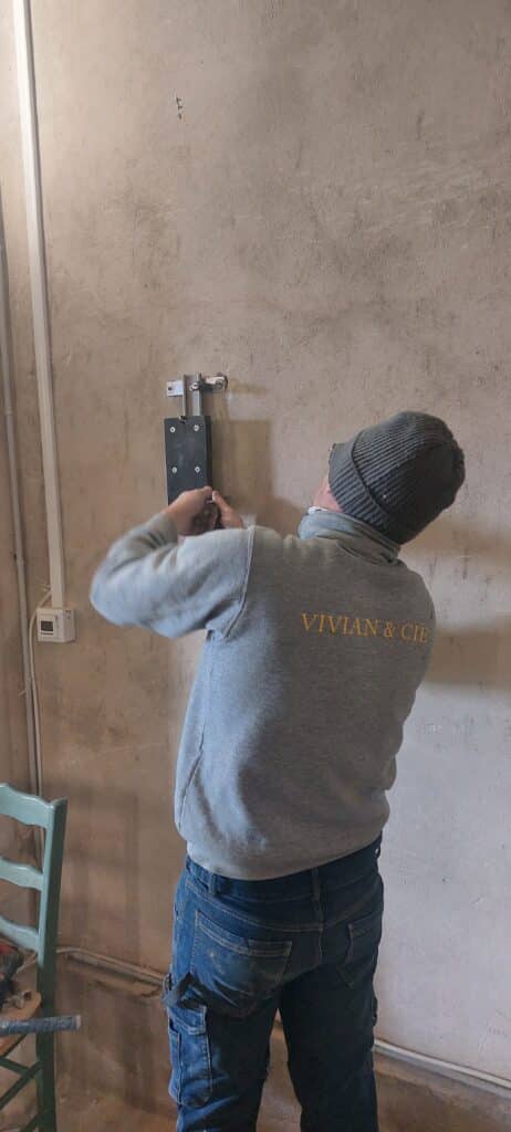 Installation G20 extensomètre mécanique par Vivian et Cie