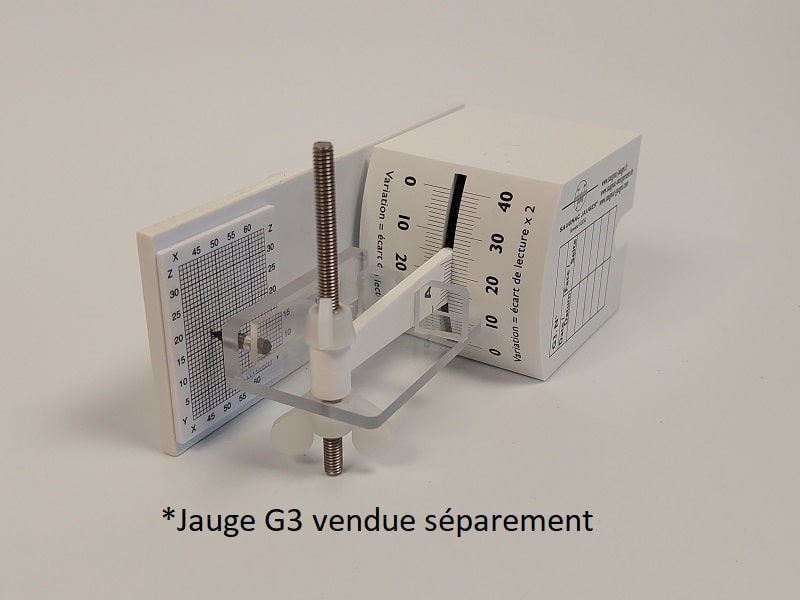 Kit enregistrement jauge G3 monté