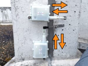 Kit suivi fissure à distance sur 2 axes