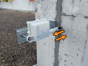 Kit suivi désaffleur à distance pour fissuromètre connecté R1