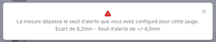 gestion des alertes