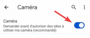 Paramètres application