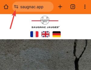 Paramètres application Chrome