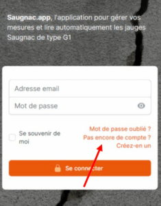 création de compte