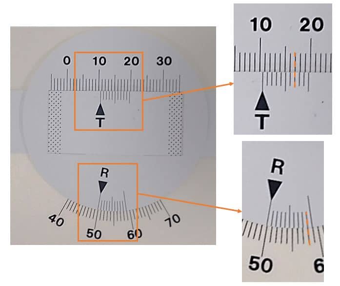 Mesure de l'évolution de fissure sur 2 axes