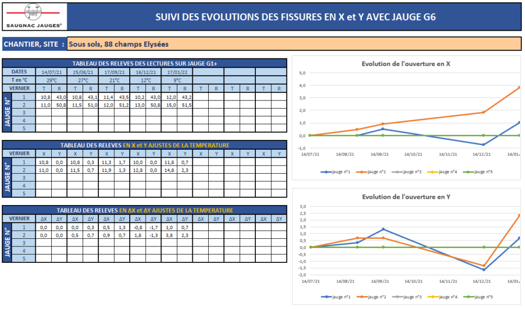 Exemple fichier suivi de fissure avec G6